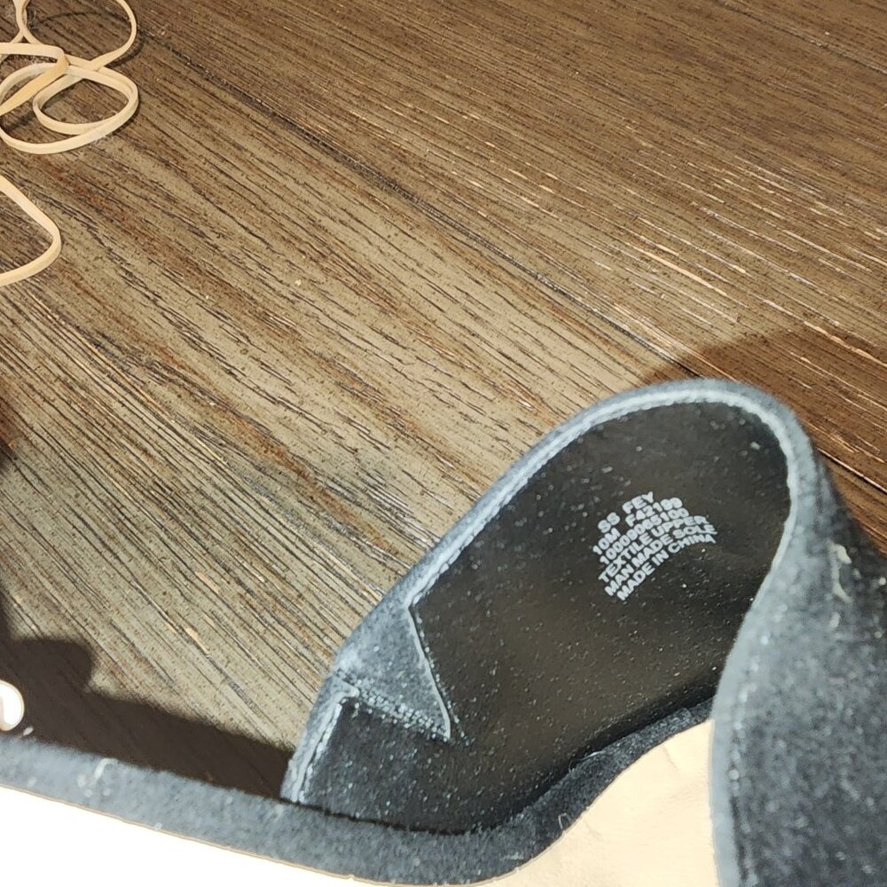 SUN STONE FEY ESPADRILLE DRESS SANDALS NWOT BLACK 10M - Picture 6 of 13